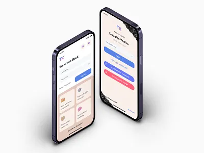 Tramkam - Authencation app authencation design ios kit mobile template tramkam ui