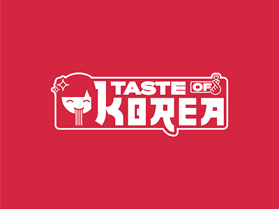 Taste of Korea brand concept branding graphic design illustration logo