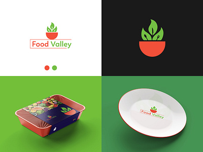 Food Valley - Logo design adobe illustrator app icon best logo brand identity branding creativelogo design food logo graphic design illustration logo professional logo restaurant logo symbol vector