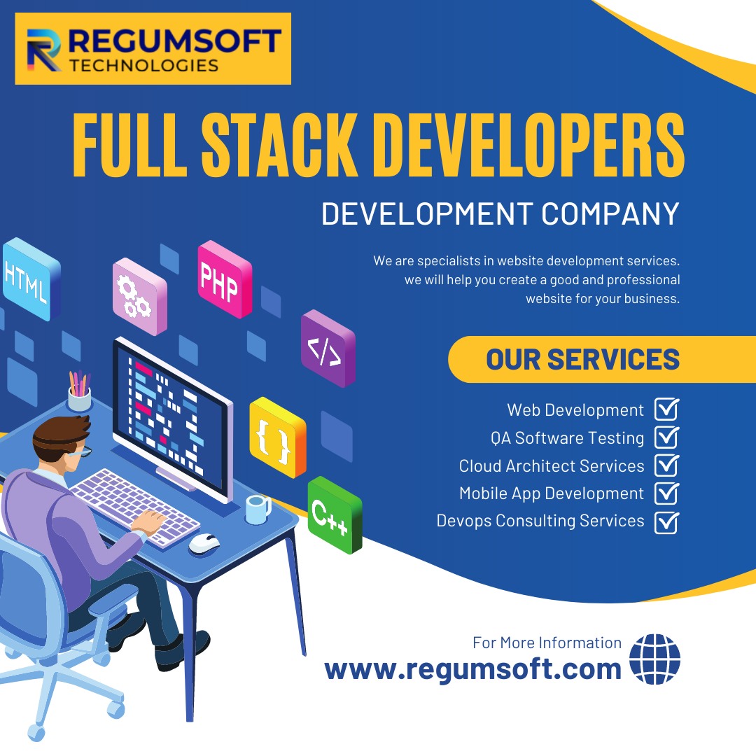 Full Stack Developers Hire by Regumsoft Technologies on Dribbble