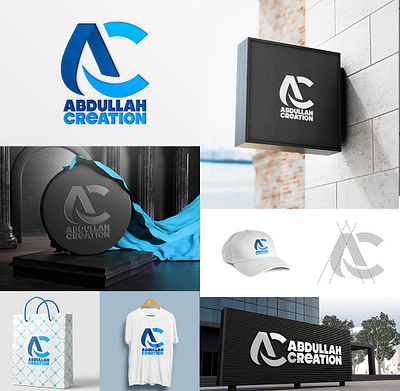 Personal Branding: Abdullah Creation branding logo personal branding