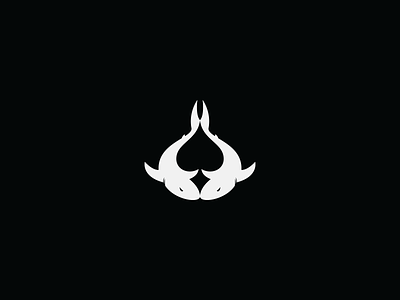 poker sharks ace animal black cards design gambling icon logo negative space ocean playing poker predator shark sharks simple