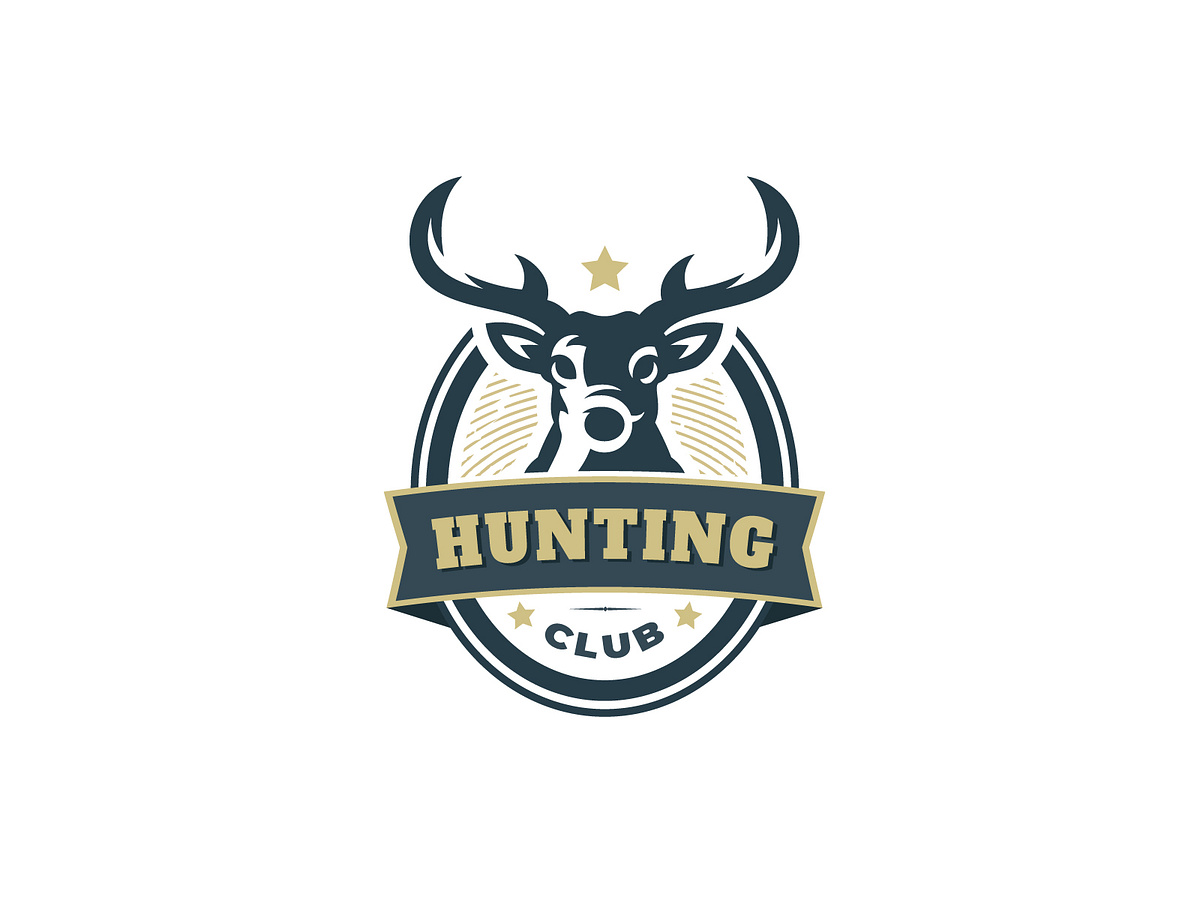 Deer Emblem by Zeljko Ivanovic on Dribbble