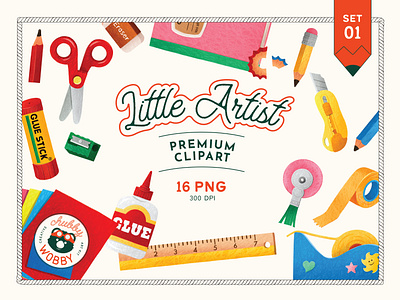 Little Artist | Vol.1 cartoon design graphic design illustration