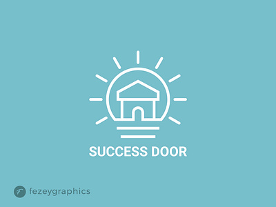 Success door education logo design artwork brand identity branding collegelogo combination design educatioonlogo graphic design home illustration light logo logotype minimalist modern schoollogo simplelogo vector