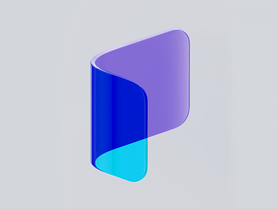 Paytient logo design (3D version) app branding digital finance fintech growth icon letter logo mark modern money monogram p pocket smart timeless transparency web3
