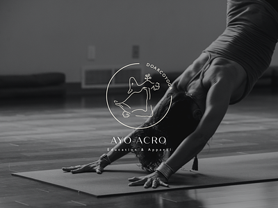 Branding - AYO acro yoga branding illustration logo ui