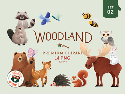 Woodland | Vol.2 design graphic design illustration