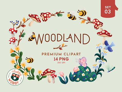 Woodland | Vol.3 design graphic design illustration