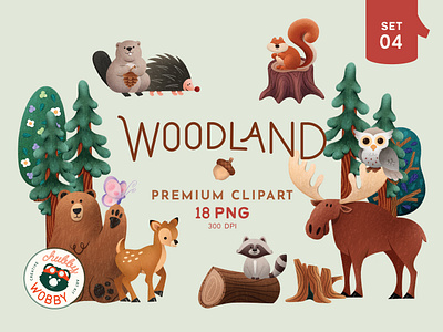 Woodland | Vol.4 design graphic design illustration