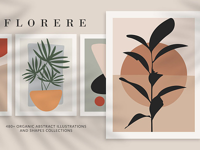 Florere - Organic Abstract Shapes