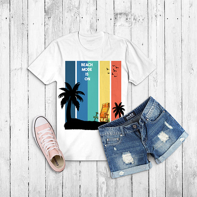 t shirt beach designs design drawing illustration illustrations sticker