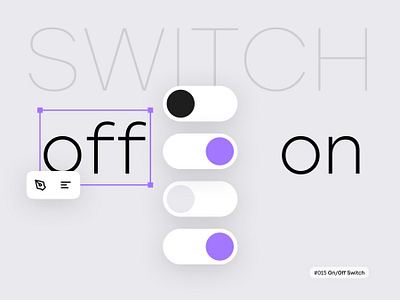 On/off #015 Daily UI