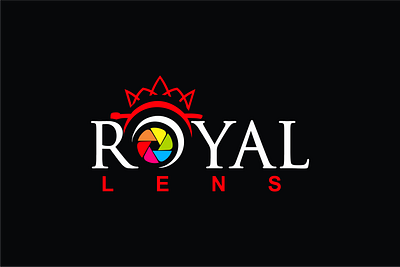 ROYAL LENS LOGO 3d animation branding graphic design logo motion graphics ui