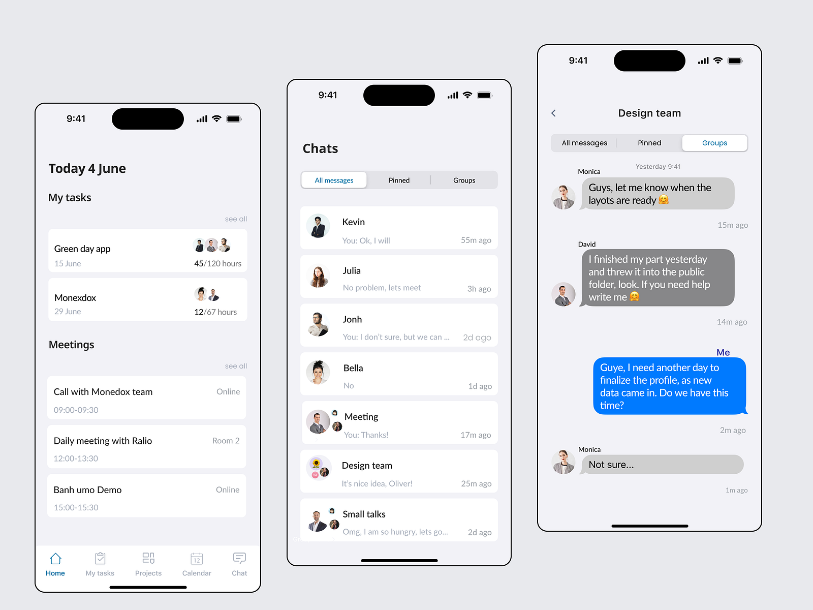Task manager by Annarty on Dribbble