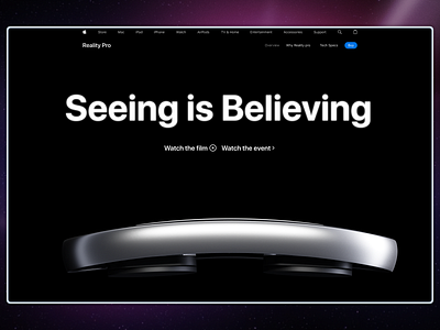 Seeing is believing app design creative design