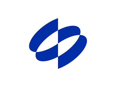 Letter S Logo branding circles geometric graphic design letter s lettermark logo modern monogram monomark oblongs oval round