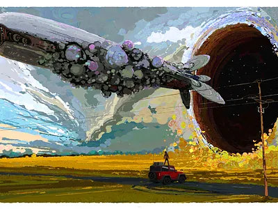 Multiverse art concept art design digital art illustration