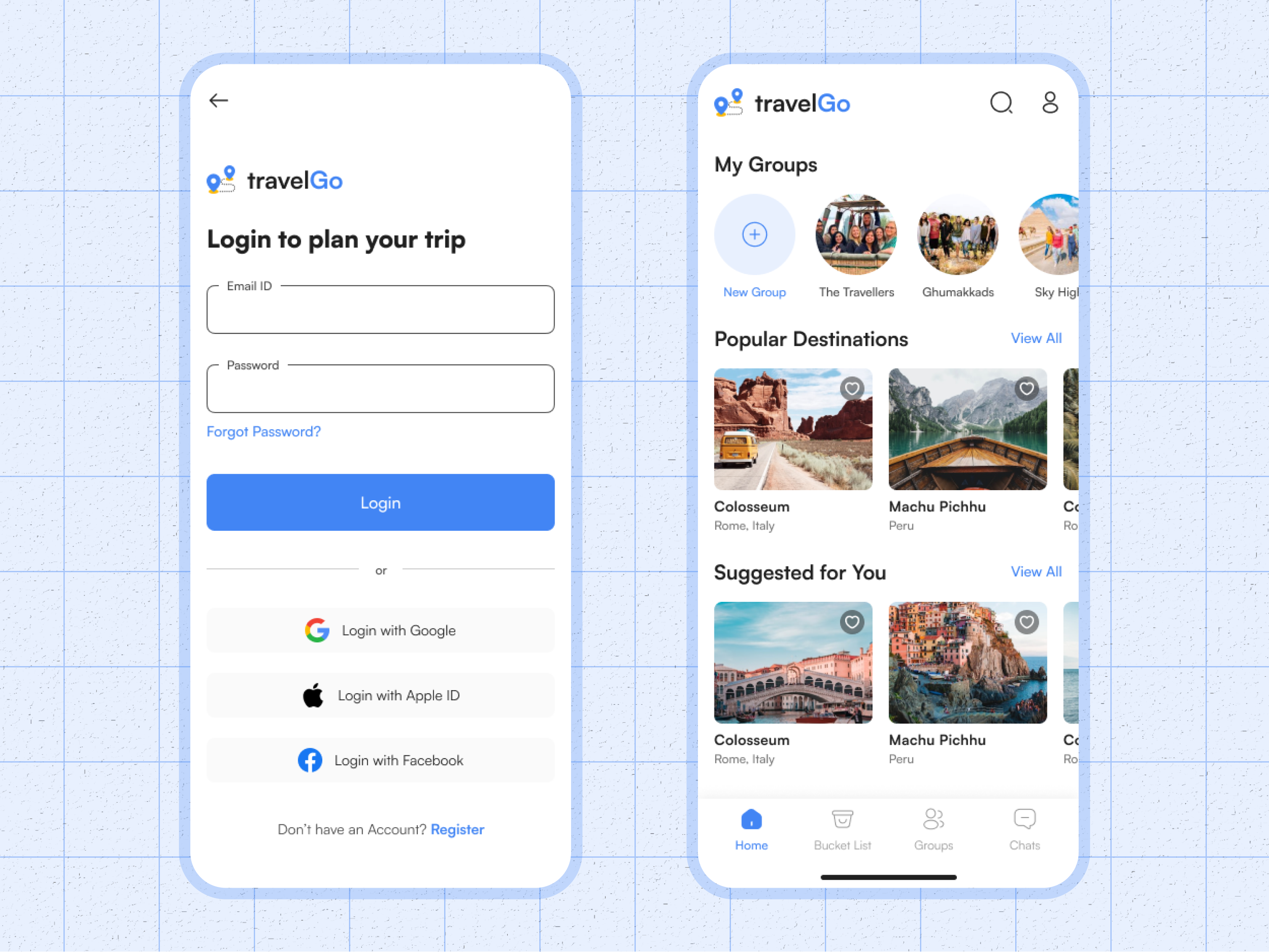Travel Booking App UI/UX Design by Ambuj Mishra on Dribbble