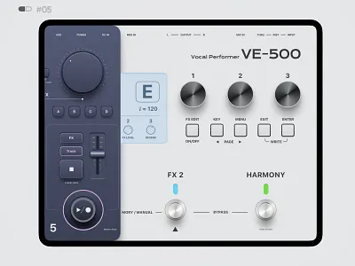 Build 2.0 UI Challenge - Boss VE-500 branding bulild design designdrug illustration uidesign vector watchmegrow