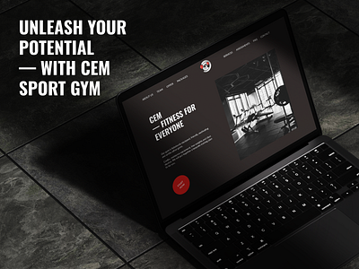 Sport Gym Website design landing page sport gym ui user experience user interface ux website