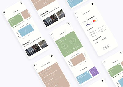 Design app for saving money | Case study app design application concept design design mobile design ui user experience design user interface design ux webdesign