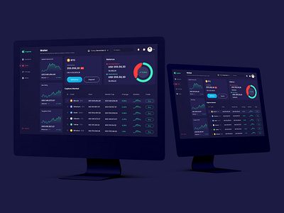 Crypto digital waller dashboard UI UX Design app ui ux crypto currency wallet crypto wallet digital wallet figma fintech dashboard prototype rafatulux ui ui ux user centered design user interface wallet web app web app ui ux wireframe