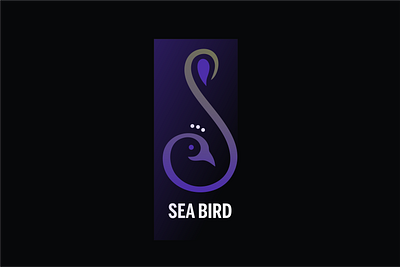 SEA BIRD LOGO 3d animation branding graphic design logo motion graphics ui