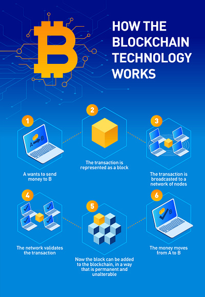 Infographic design blockchain crypto diagram graphic design illustration infographic isometric technology