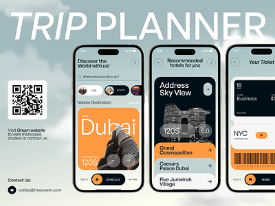 Mobile app design for AI-powered travel app ai ai app ai mobile booking booking app design graphic design hotel hotel app mobile app mobile ui planning app travel travel app travelig mobile app traveling app trip ui ui design uxui