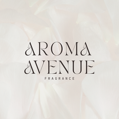 Aroma Avenue branding color graphic design logo typo typography