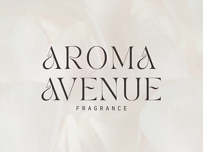 Aroma Avenue branding color graphic design logo typo typography