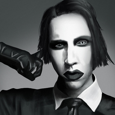 Marlyn Manson illustration