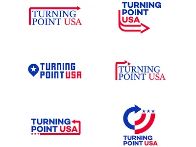TPUSA Logo Concepts branding design graphic design logo usa