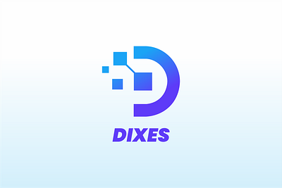 DIXES LOGO 3d animation branding graphic design logo motion graphics ui