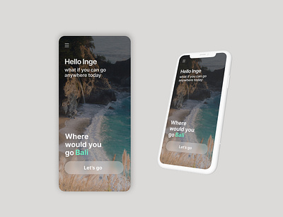 Travel Booking App UI Concept app design graphic design ui