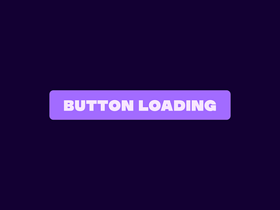 Button Loading animation graphic design logo motion graphics