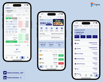 A Centralised Cryptocurrency Exchange App app background binance bitcoin cex coinbase crypto cryptocurrency dapps design illustration kraken mobile app mobile design nft product design trading app ui ui design uiux design