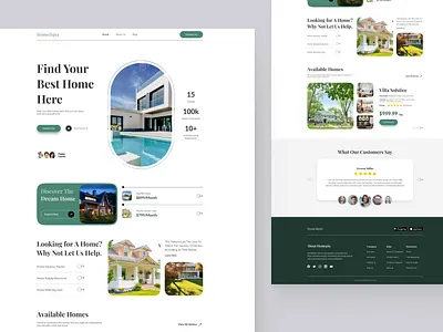 Home Rental Website Design best freelancer branding design freelancer rental tasneem qureshi ui ux web website website design