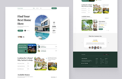 Home Rental Website Design best freelancer branding design freelancer rental tasneem qureshi ui ux web website website design