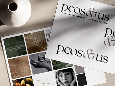 PCOS&US Brand Strategy and Identity Design brand design brand identity branding design logo