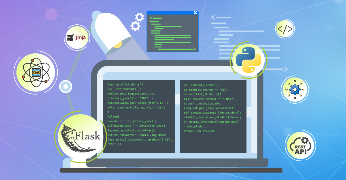 Using Flask to Build RESTful APIs with Python by Thinkitive on Dribbble