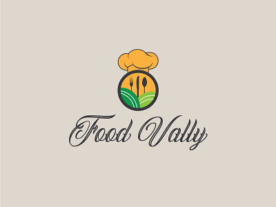 Food Valley Logo Design brand identity creative logo food logo food valley muscot logo professional logo