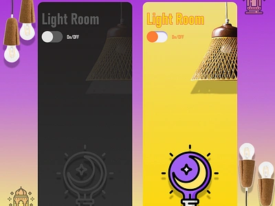 LightRoom Switch ON/OFF DailyUI Challenge15 #DailyUI animated appdesign appinterafce creative darklight interface lampswitch lightningroom lightroom lightroomapp lightroomappdesign lightroomappdesignui lightroomswitch lightswitch onoffswitch switch turnoff turnon uiux
