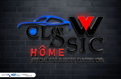 Classic Home (CAR) Logo graphic design logo