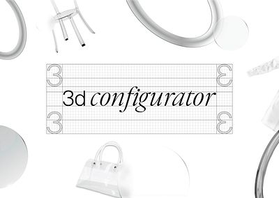 3D Configurator online | Rebranding 3d branding design graphic design logo ui website