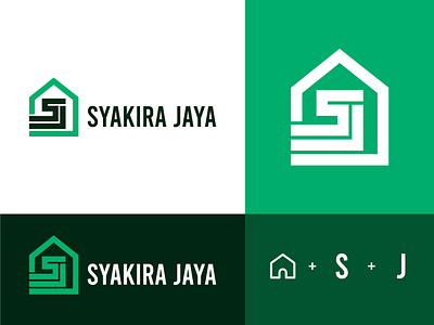 Modern logo, logo design, logotype - Syakira Jaya branding graphic design logo logo design marketing modern logo