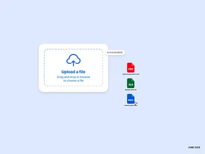 Upload File - Interaction animation app branding design motion graphics syahdan ui user interface ux visual design