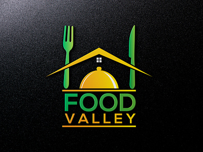 Concept : Food Valley - Logo Design (Unused) brand identity food food house food logo hotel house food valley vect plus