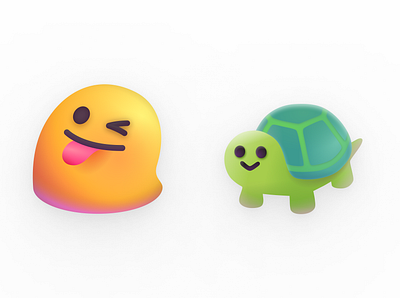 Blob emojis in fluent blob emoji fluent